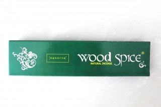 Nandita Fragrances, WOOD SPICE Natural Masala Incense Sticks Agarbatti, 50g